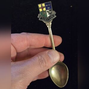 Vintage Ireland Crest Souvenir Collectible Spoon – Enamel Shield
